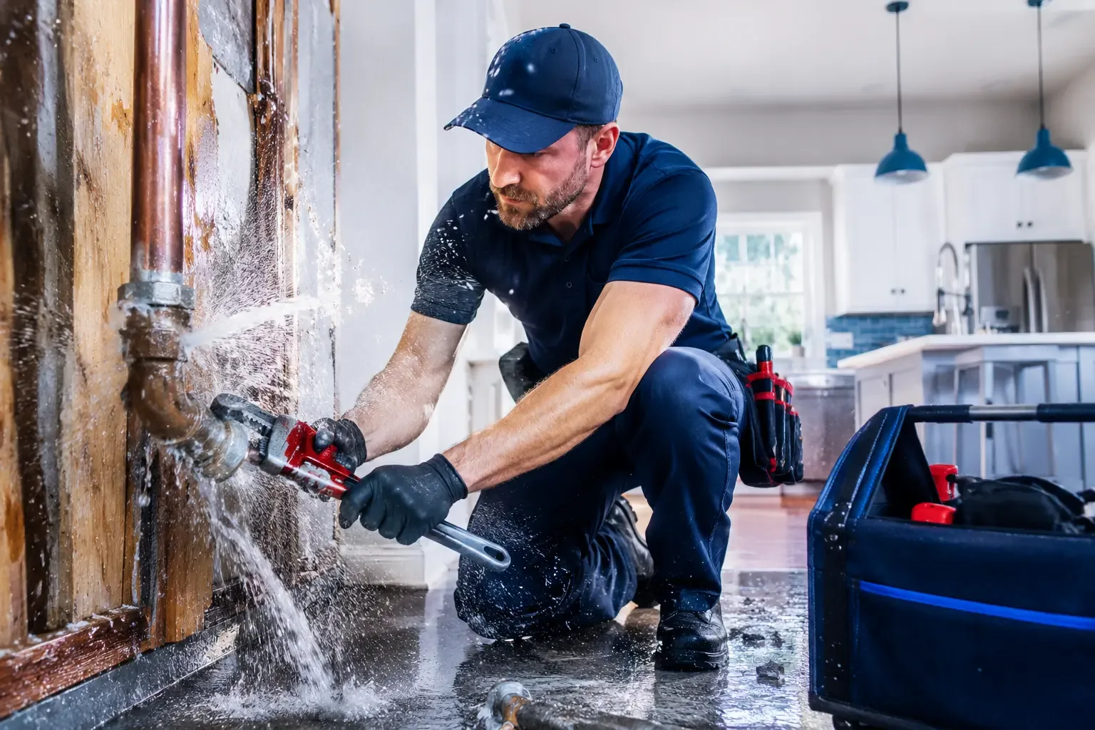 Local emergency pipe repair professionals in Lejunior, KY